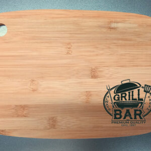 Planche de Présentation en Bambou Rectangle - Thème BBQ